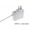 China White Color Wall Mount AC DC Power Adapters 3V 5V 500ma Power Supply Switch Adaptor factory