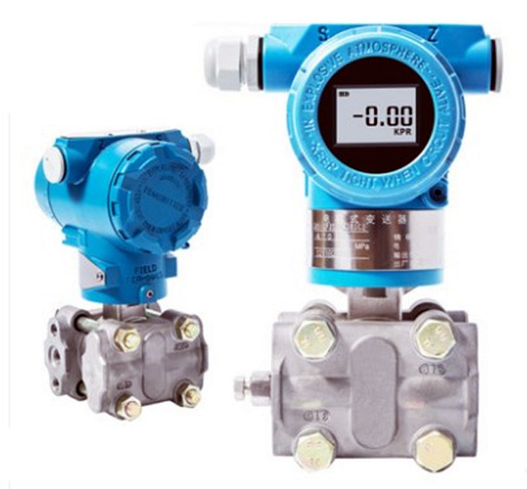 China Digital Differential Pressure Transmitter 4-20ma Air Adjustable With Lcd Display Water Pressure Transmitter Liquid factory