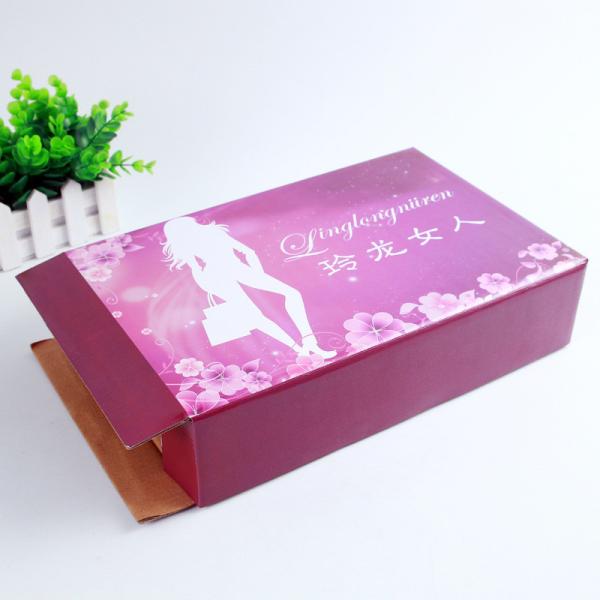 Quality Custom Printed Carton Packaging Boxes , Underwear Packaging Box For Women'S Bra for sale