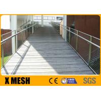 China 304 316 Marine Grade 2.0mm Stainless Steel Balustrade Mesh 7x7 Type factory
