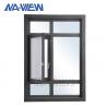 China Bifold Sliding House Louvered Double Glazed Blinds Aluminum Windows Casement Price Philippines factory