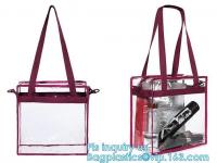 China Popular Lady pu clear shoulder handbag for women, Eco Friendly Teen Fashion Clear Pvc Handbag, Shoulder Bag Popular Wall factory