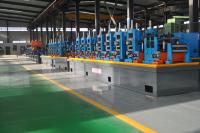 China Automatic Diameter 13-50 x 0.6-2 mm steel plate ERW pipe mill line workshop machine to make square tube factory