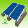 China Simplest Design Flat Roof Solar Mounting System Aluminum PV Panel Bracket factory