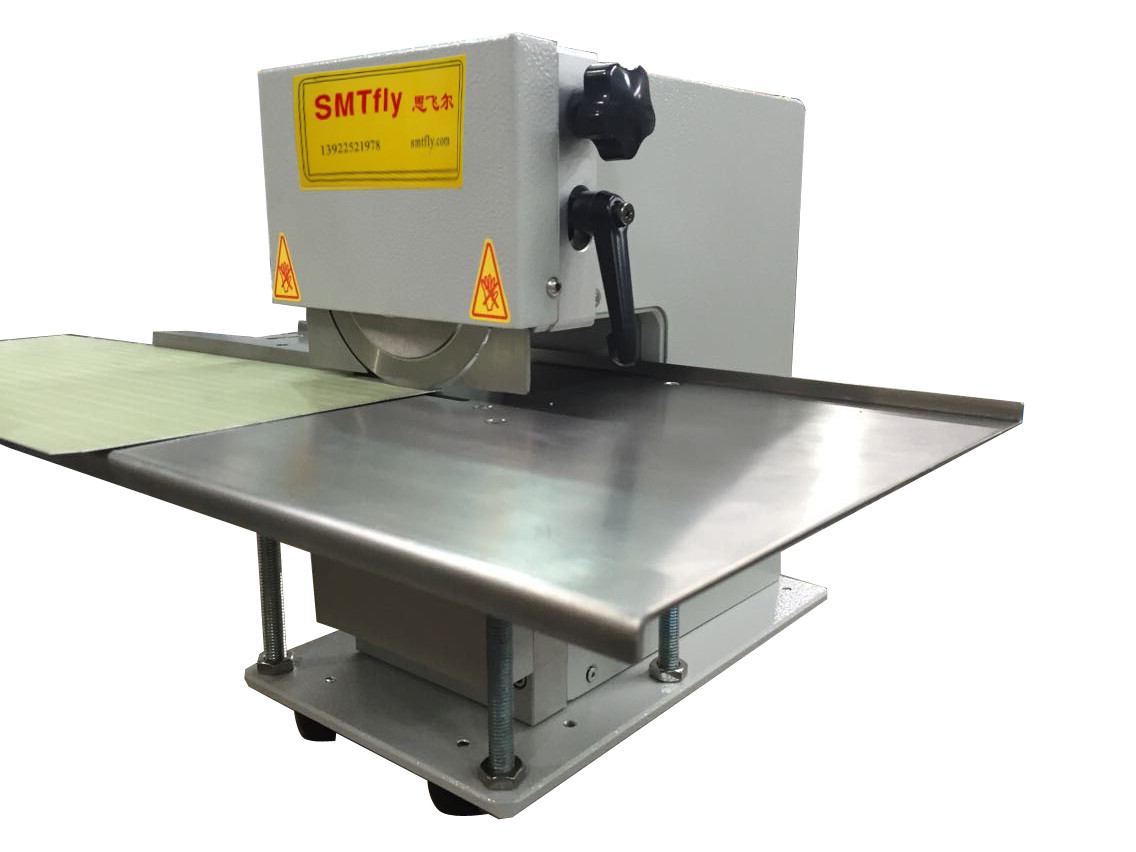 China Multiple Blade PCB Separator 1.0mm Thickness SMT Precision pcb cutting Machine for LED Lighting factory