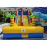 China Lyons new design outdoor commercial large inflatable bouncer water slide for kids factory