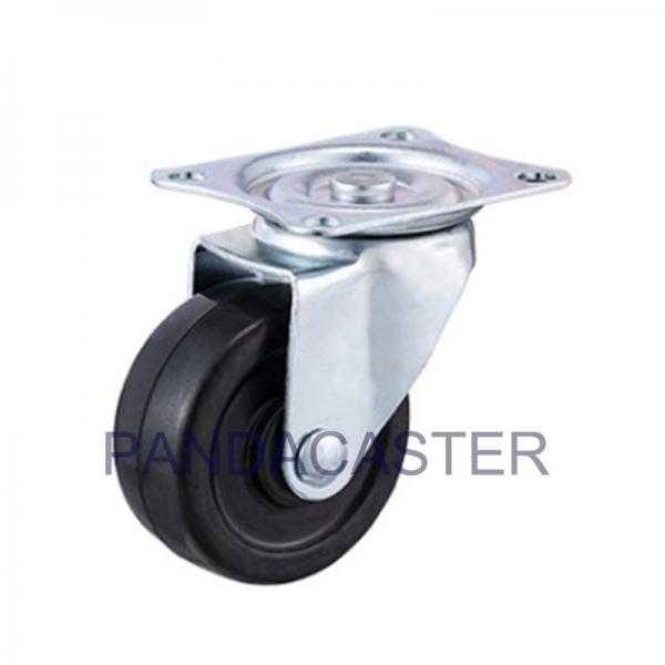 Quality Rubber Light Duty Casters 2 Inch Swivel Casters For Furniture for sale