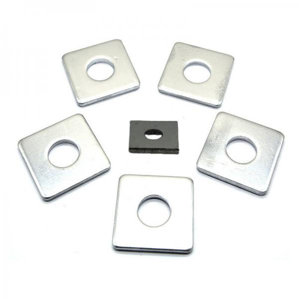 Quality Stainless Steel 50mm Square Washers Size M3-M20 For Construction for sale