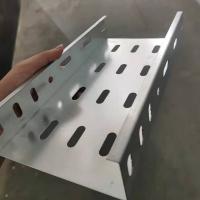 Quality Hot Dip Galvanized Perforated Cable Tray Easy Installation UV Resistant for sale