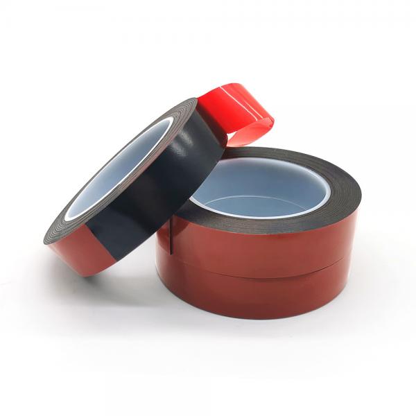 Quality Waterproof Double Sided Acrylic Foam Tape 1mm Thick Red Film Permanent Adhere for sale