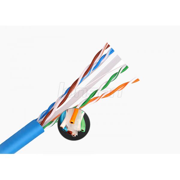 Quality BC/CCA Network Cat6 Lan Cable UTP 4 Pairs Indoor For Voice Data / Graphic Image for sale