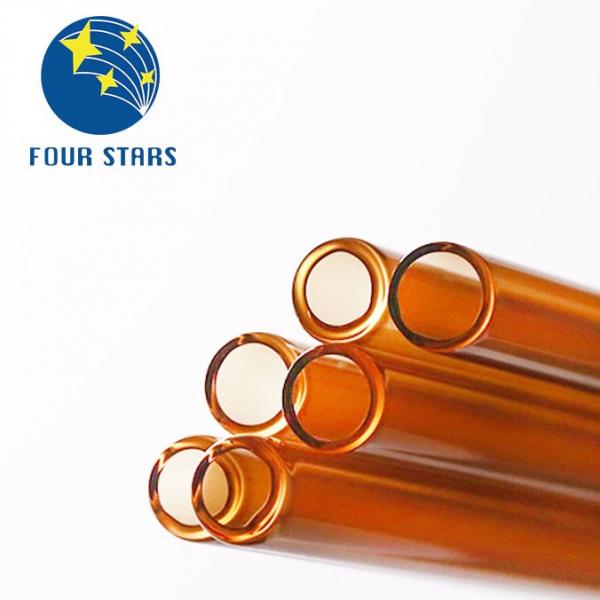 Quality Screen Printing 6-35mm Pharmaceutical Amber Glass Tube In Chemistry Lab for sale