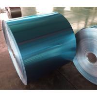 Quality Blue , Golden Epoxy Coated Aluminium Fin Strip 0.095MM Different Width For Air for sale