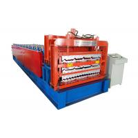 Quality Triple Layer Steel Roofing Sheet Roll Forming Machine 8-12m/Min Working Speed for sale
