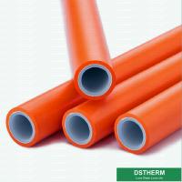 Quality Orange Color Plastic PPR Pipe Heavier Weight Anti - Filthy Compression for sale