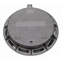 China 500mm 600mm Manhole Cover , 5T Galvanised Steel Manhole Cover factory