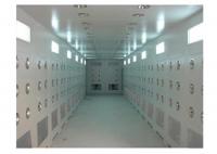 China 30 m/s Air Shower Tunnel For Goods Powder Coated Steel SUS Cabinet factory
