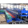 China PLC Control Crash Barrie Guardrail Roll Forming Machine , Highway Guardrail Making Line factory