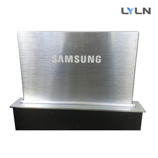 Quality Customizable Color Motorized Retractable Monitor With LOGO Laser Engraved for sale