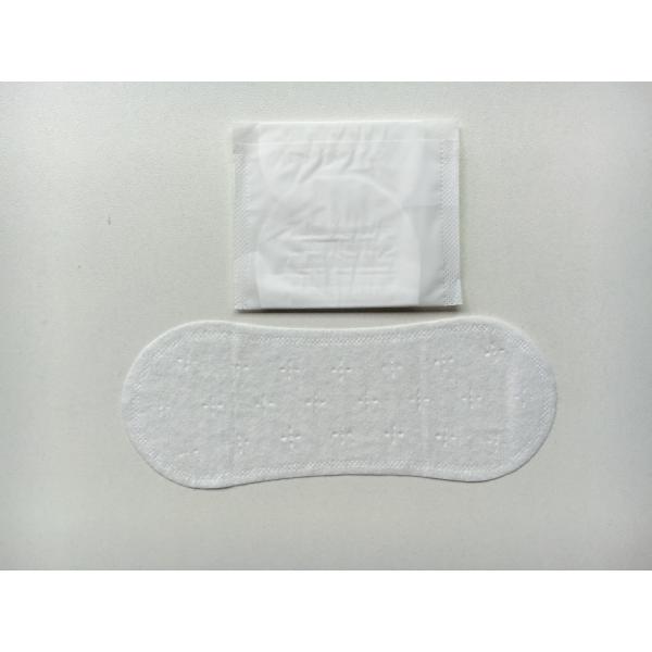 Quality Natural Cotton Breathable Panty Liners 180mm Anti Allergic Wingless for sale