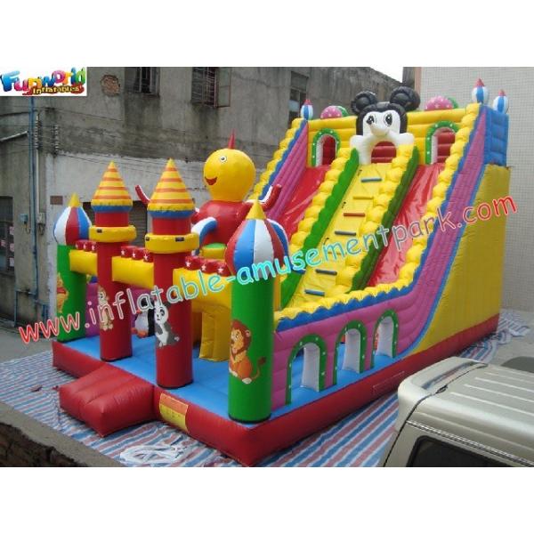 Quality Giant Octopus PVC Commercial Inflatable Slide Combo Games With Customised for sale