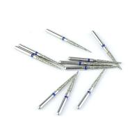 Quality Electroplated SS Handle FG Diamond Burs With Standard Diamond Grits for sale