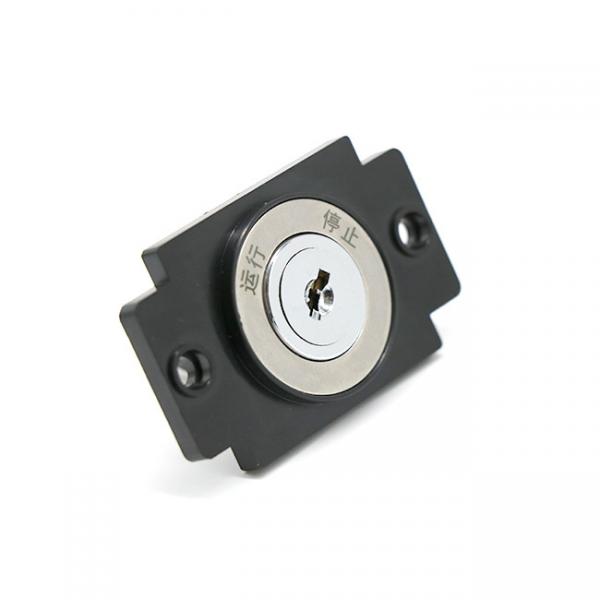 Quality 28mm Square Elevator Push Button Switch For Lock Button Elevator Key Switch for sale