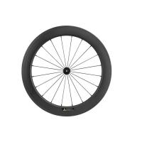 China 1300kg 451 Carbon Bicycle Wheel Tubeless Ultra Light Toray Carbon Fiber Material factory