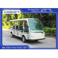 China Low Speed 72V 5.5KW Mini Electric Sightseeing Car / 14 Seats Electric Shuttle Bus factory