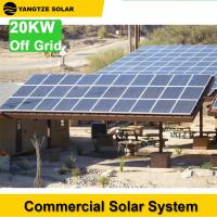 Quality 20KW Tie Off Grid Solar System Kit With MPPT Controller ODM for sale
