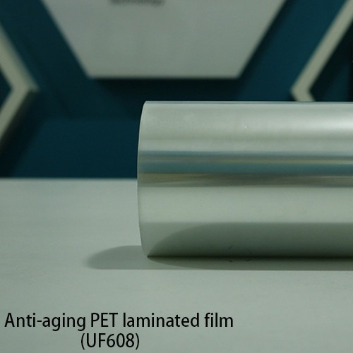 Quality Anti Aging PET Laminated Film 608 Packaging Film Waterproofing Application Film for sale