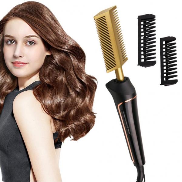 Quality LED Display 450F electric hot comb / Electric Pressing Comb For Black Hair for sale