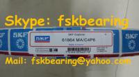 China SKF 61864 Slim Section Deep Groove Ball Bearings Brass Cage , ABEC-5 factory