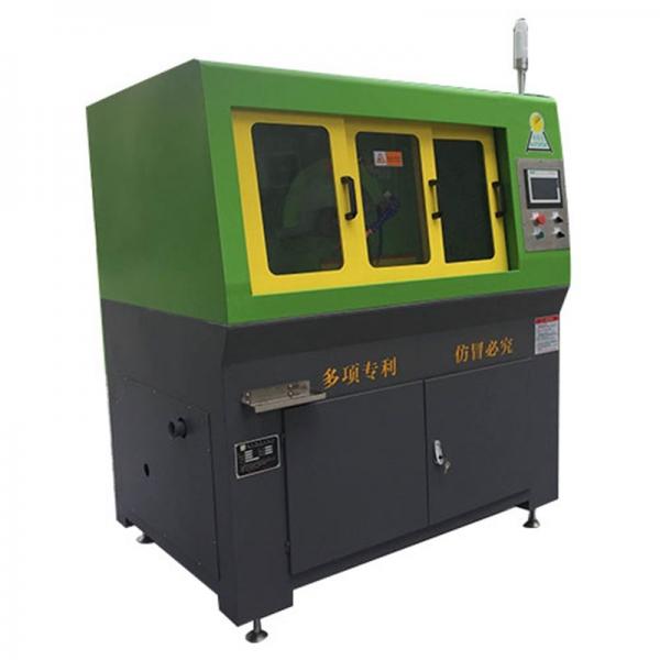 Quality Iron Powder Automatic Abrasive Cutting Machine , Core Cutting Equipment  Shockproof for sale