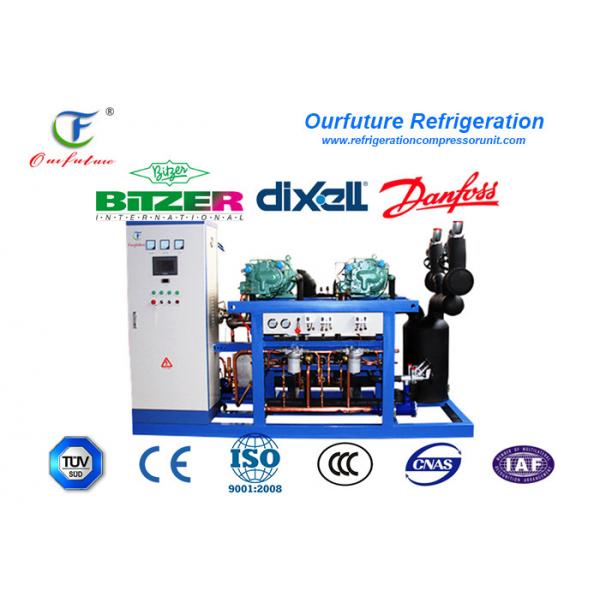 Quality Chemical Cooling Cold Room Refrigeration Unit 20HP - 350HP Capacity for sale
