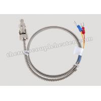 Quality 304SS Probe Adjustable Bayonet Type K Thermocouple For Plastic Industry for sale