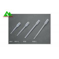 China Pasteur Pipette Dropper Medical And Lab Supplies Disposable Glass / Plastic for sale