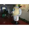 China Cartoon Slow Sheep Custom Fiberglass Products For City Landscape Decoration factory