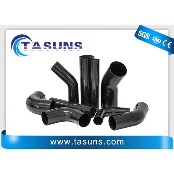 Quality ODM/OEM 3K Twill Carbon Fiber Intake Pipe Intake And Exhaust tubes for sale