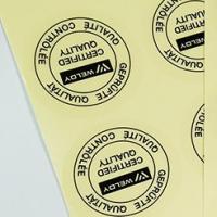 Quality Clear Vinyl Material Custom Adhesive Label Stickers Sheets Flexo Printing for sale