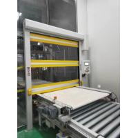 China Assembly Line High Speed Industrial Fast Door With PVC Curtain Transparent Window factory