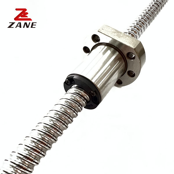 Quality Linear Motion Helix Lead Screw Smoothly 25mm Ballscrew Shaft End Machinized for sale