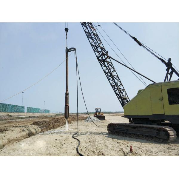 Quality Top Feed Electric Vibroflot Equipment Deep Foundation Construction 75W - 260W for sale