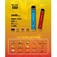China 2600puffs Vcan Max Purple Berry CBD THC Oil Atomizer Disposable Colored Vape Smoke Pen factory