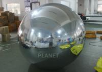 China Reusable Blow Up Mirror Ball Ornament Hanging Balloons High Tear Strength factory