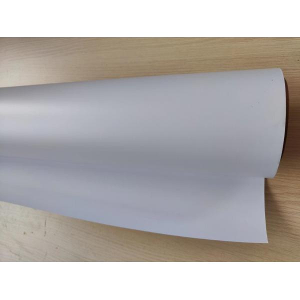 Quality 1.82m 2.02m Width PVC Solvent Adhesive Vinyl Sticker 100mic 140gsm Liner for sale