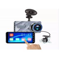 Quality Auto Double Cameras Blackbox DVR Full HD 1080P 170 Degree Dash Cam IPS Touch for sale
