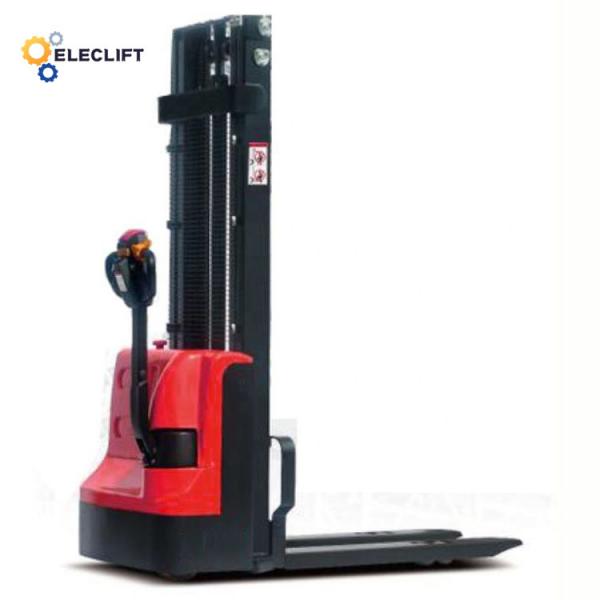Quality Polyurethane Wheel Full Electric Pallet Stacker 3000mm Lifting Height for sale