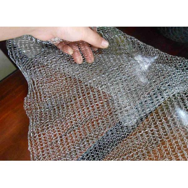 Quality SS316 SS316L Stainless Steel Knitted Wire Mesh SS304 SS304L for sale