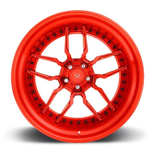Quality for Cayenne rs6 m5 x5 3 piece forged car wheels wheel forged rim for sale